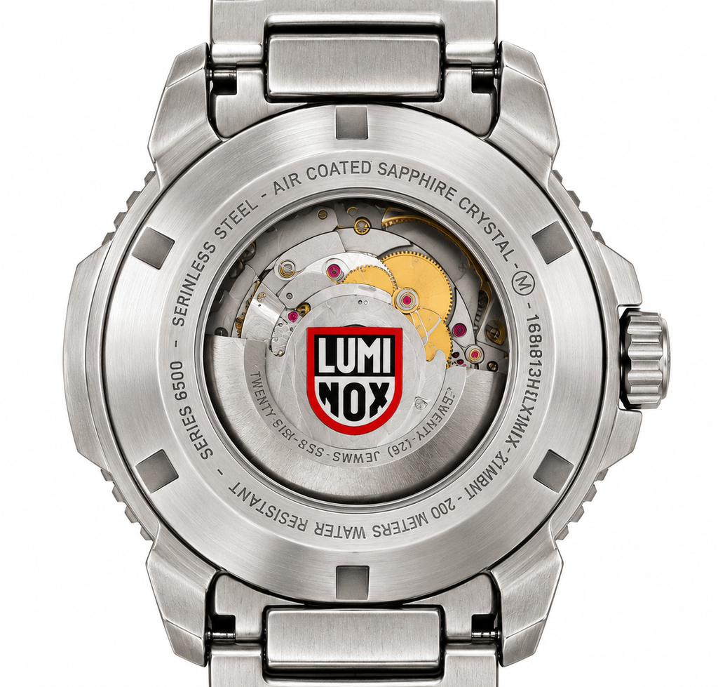 Luminox Series 8300 Automatic – Black Dial – Stainless Steel – Swiss Made