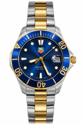 TAG Heuer Aquaracer 300M Two-Tone Blue Dial – Ref. WAB1120 – 39mm