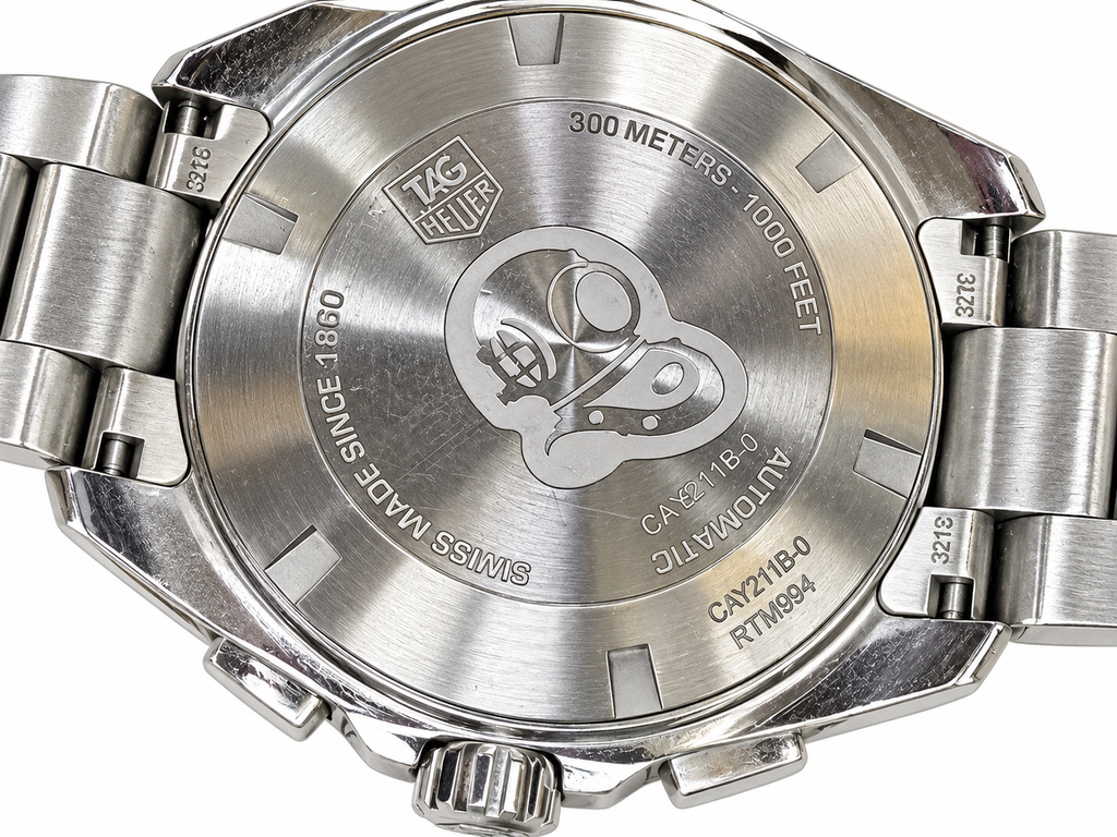 TAG Heuer Aquaracer Calibre 16 Automatic Chronograph – Blue Bezel – Stainless Steel