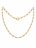 14K Yellow Gold Fashion Chain Necklace