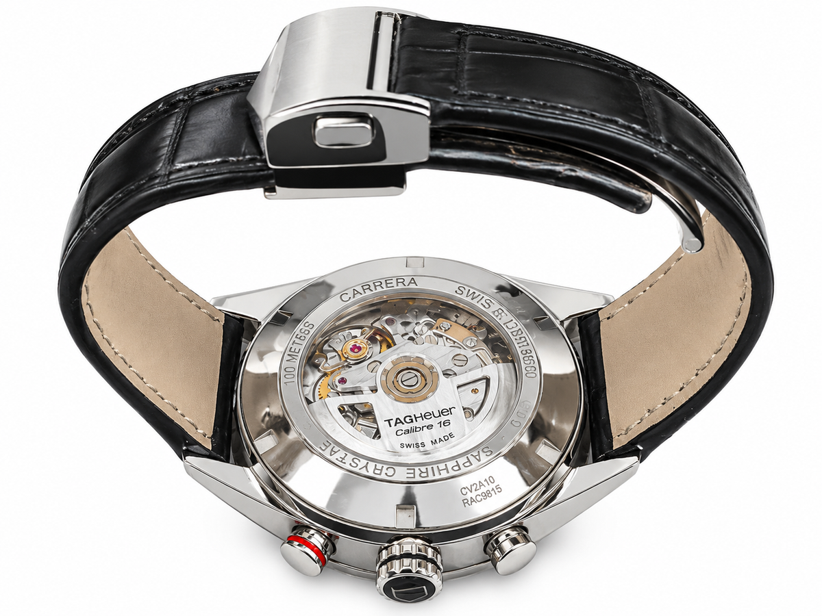 TAG Heuer Carrera Calibre 16 Automatic Chronograph – 43mm – Black Dial – CV2A10