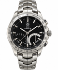 TAG Heuer Link Calibre S Chronograph – Black Dial – Stainless