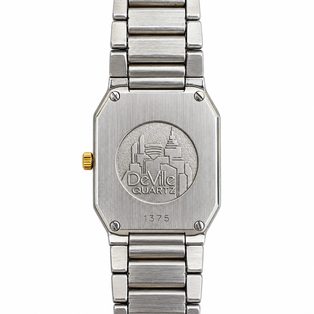 Omega De Ville Vintage Ladies Quartz Watch – Two-Tone Gold & Stainless Steel
