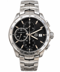 TAG Heuer Link Calibre 16 Automatic Chronograph – CAT2010 – Black Dial – Stainless Steel