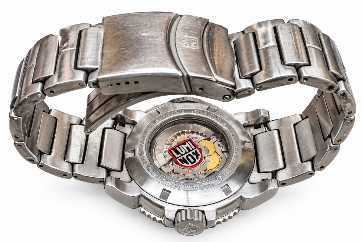 Luminox Series 8300 Automatic – Black Dial – Stainless Steel – Swiss Made