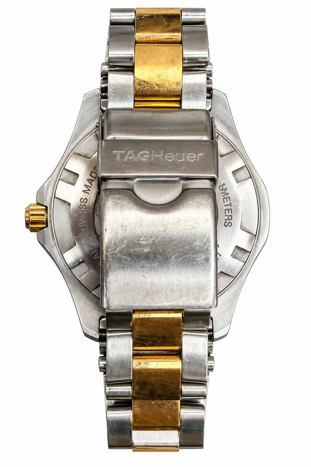 TAG Heuer Aquaracer 300M Two-Tone Blue Dial – Ref. WAB1120 – 39mm