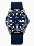 Tudor Pelagos FXD Marine Nationale 42mm Blue Dial Titanium Automatic Watch – Full Set