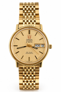Vintage Omega De Ville Electronic f300Hz Chronometer – 36mm Gold-Filled Watch