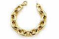 14K Yellow Gold Paperclip Link Bracelet – 17.3 Grams