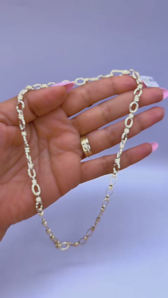 14K Yellow Gold Fashion Chain Necklace