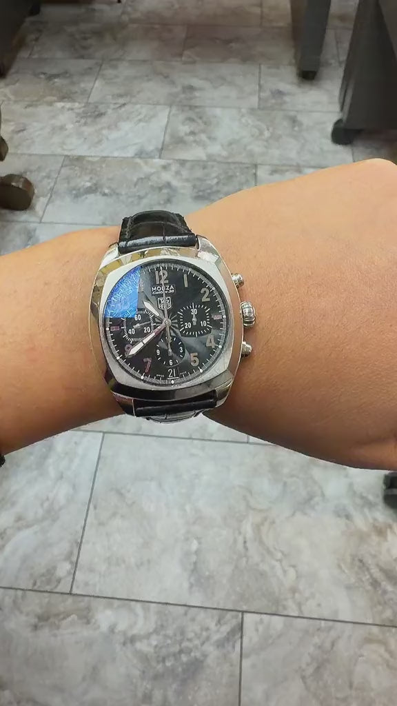 TAG Heuer Monza Calibre 36 Automatic Chronograph – CR5110 – Black Dial