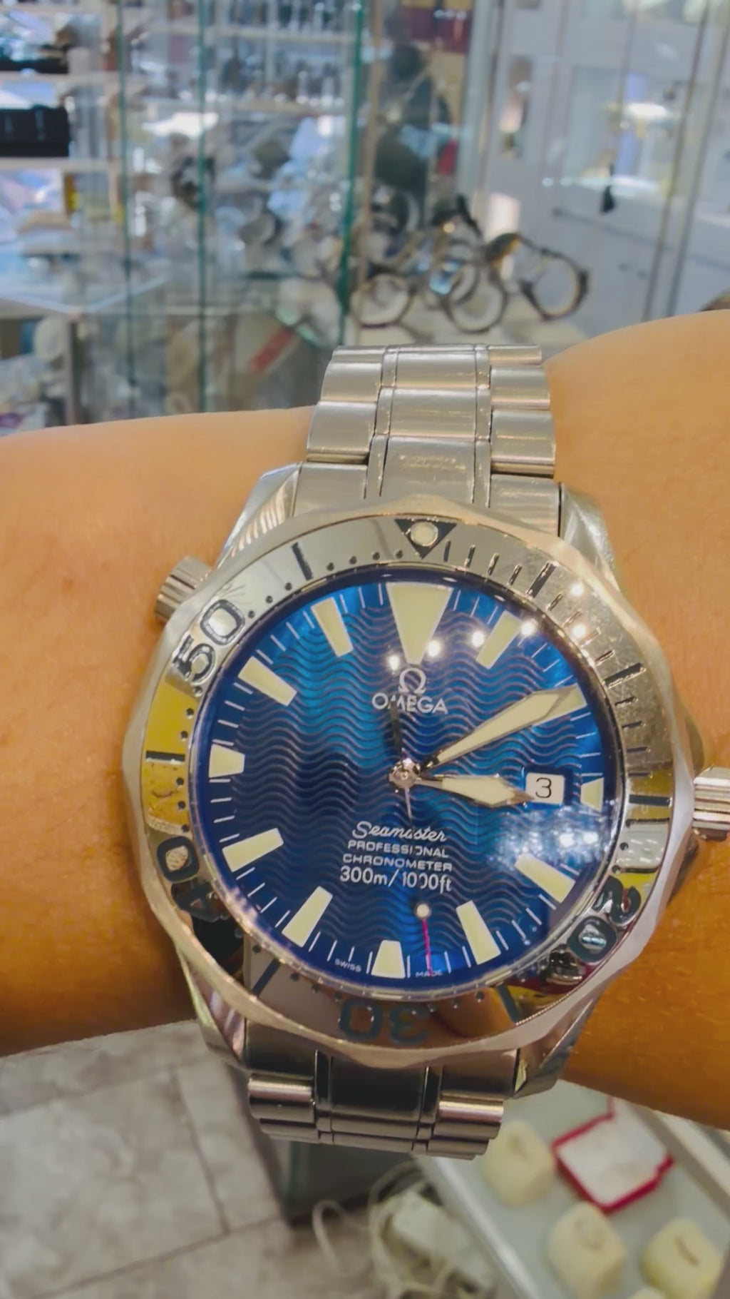 Omega Seamaster Professional 300M Automatic – Stainless Steel Blue Dial