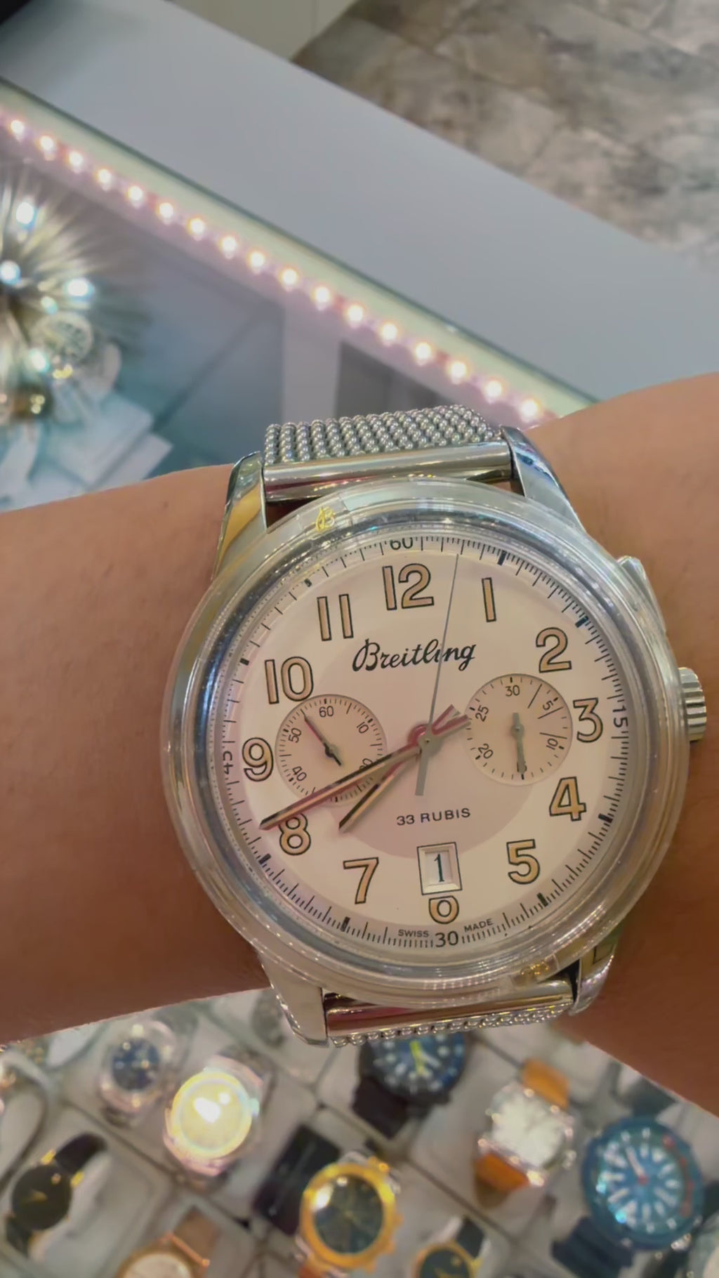 Breitling Transocean Chronograph 1915 Limited Edition – Ref. AB1411 – 43mm