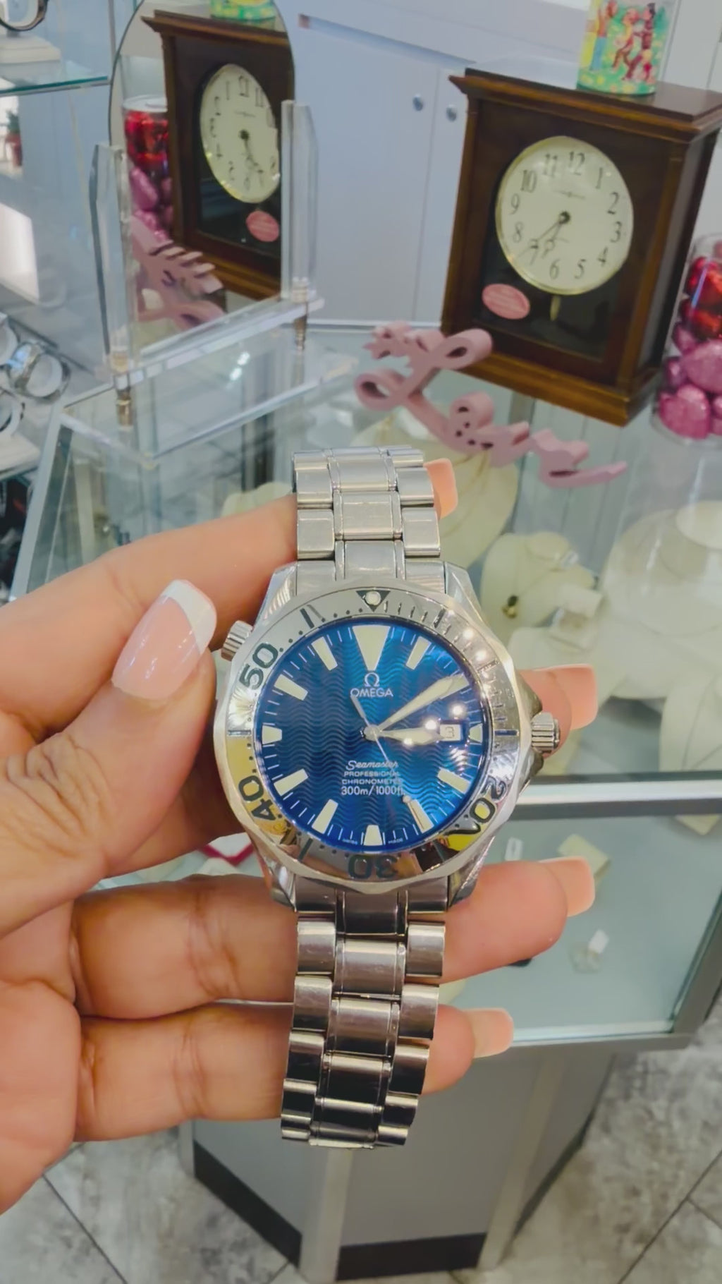 Omega Seamaster Professional 300M Automatic – Stainless Steel Blue Dial