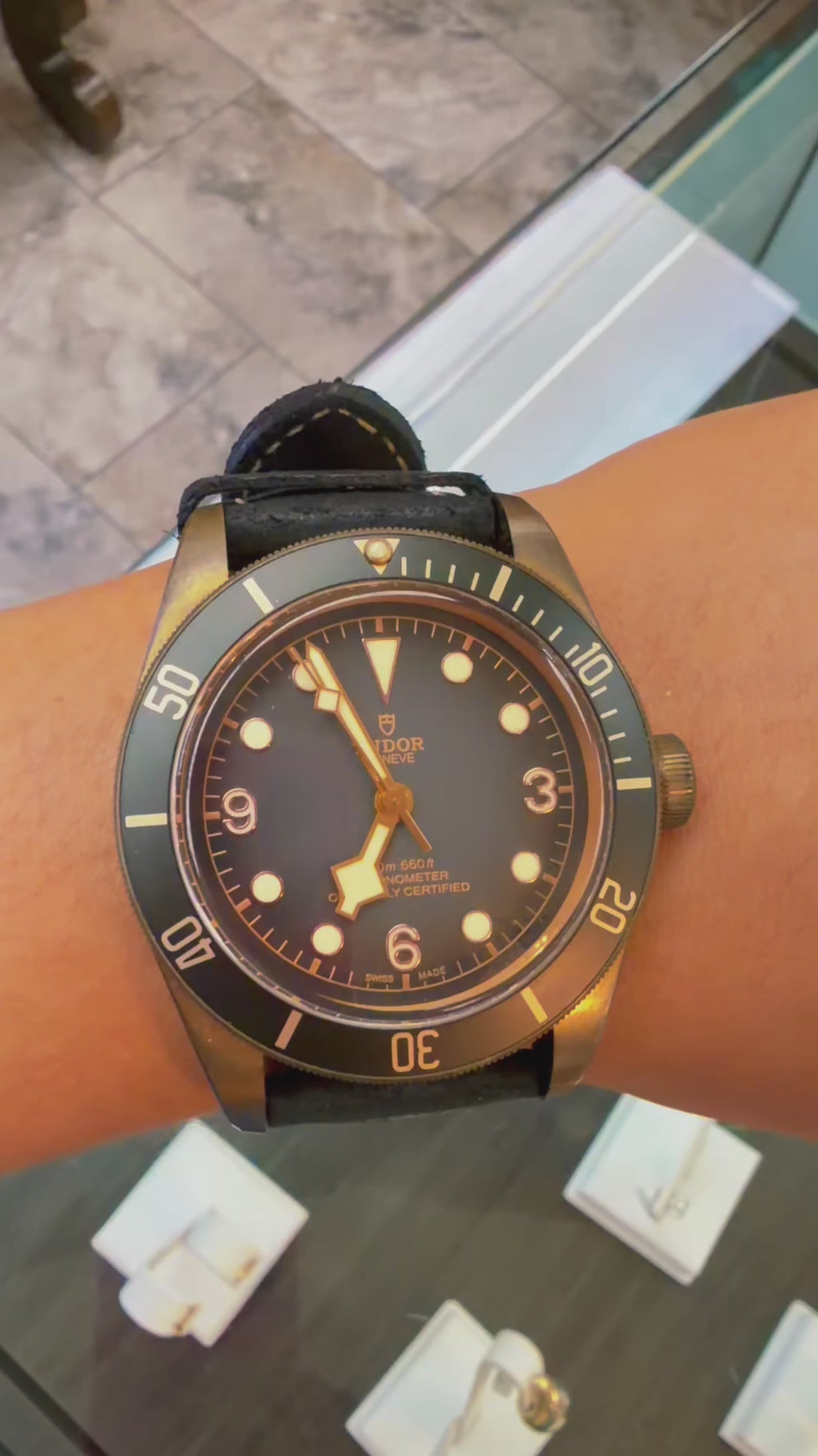 Tudor Black Bay Bronze Automatic Watch – 43mm